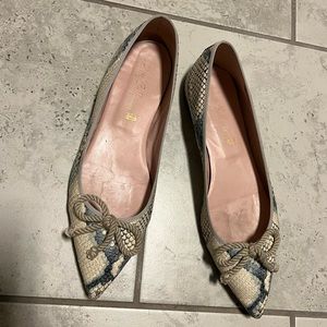 Pretty Ballerina Python Flats